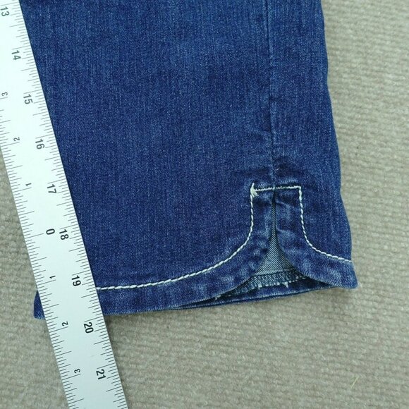 Level Eight  Jean Womens 10  Cropped Capris Rose  Denim  Jeans - Picture 4 of 4